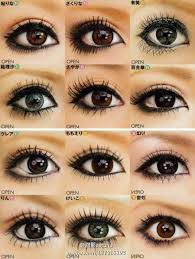 Learn how to apply eyelinear for beginners ,styles of eyeliner, how to apply winged and liquid liner Buy Doll Eye Contacts Eye Enlarging Circle Lenses Eyecandy S Gyaru Makeup Japanese Makeup Asian Eye Makeup