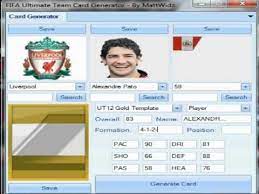 You can do this by buying players who need little investment. How To Make Your Own Fifa Ultimate Team Cards Youtube