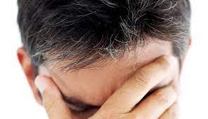 The first onset of gray hair and the speed at which people go gray varies considerably from person to person. Premature Graying Of Hair Stop Your Black Hair Turn White