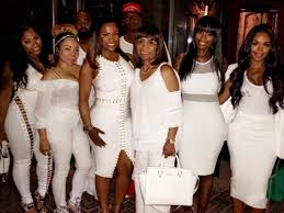 Kandi Burruss Celebrates 41st Birthday With Star Studded All White Party Birthday Party Outfits Birthday Outfit All White Party