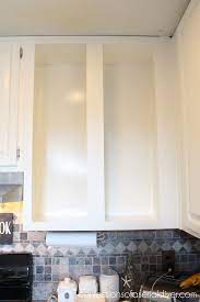 Other wall with sink is open to family room. How To Add Glass To Cabinet Doors