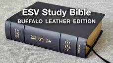 ESV Study Bible | Full Review (Buffalo Leather Edition) - YouTube