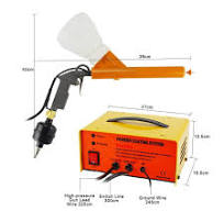 Amazon.com: Electrostatic Powder Spray Gun,Portable Paint Color Test  Electrostatic Powder Coating Machine,for Wood, Plastic,Car : Automotive