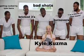 Check out kyle's #pregamechew here, and stream the. I Ll Never Forget When People Seriously Tried Making The Case That Kyle Kuzma Is Better Than Jayson Tatum And Donovan Mitchell Nbamemes