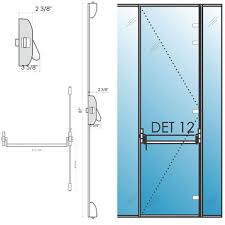 Non handed, works with left and right handed doors. Glass Panic Exit Doors Panic Bars Avanti Systems Usa