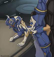 equinox (warframe) equinox prime (warframe) leg grab leg lift leg  up operator (warframe) standing standing sex thechurroman warframe 