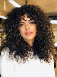 Natural Curly Hair With Layers Haircut Hair Style So Beautiful And Voluminous Curls Curly Natural Curls Natural Curls Hairstyles Curly Hair Styles Naturally