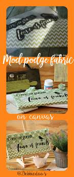 Fold the remaining fabric to adhere it to the mod podge, creating a sealed finish. How To Mod Podge With Fabric On Canvas Debbiedoos Mod Podge Crafts Mod Podge Canvas Mod Podge Fabric