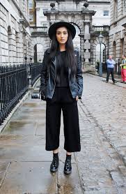 Boho Goth Street Style New York Paris London Fashion Week 1 Wgsn Insider Embroidered blouse is a boho blouse made from black batiste fabric. boho goth street style new york paris