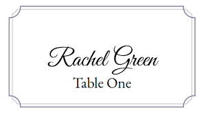 place card me a free and easy printable place card maker