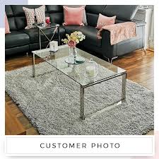 You have searched for clear coffee table and this page displays the closest product matches we have for clear coffee table to buy online. Harper Contemporary Stainless Steel Clear Glass Lounge Coffee Table Picture Perfect Home