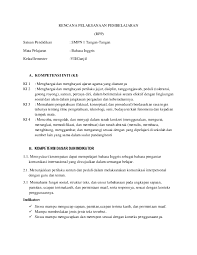 Padahal kata terima kasih ini bisa membuat orang lain bahagia. Doc Rpp Bahasa Inggris Kelas 7 Kurikulum 2013 Samsul Atra Academia Edu