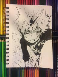 Crazy time lapse anime drawing of katsuki bakugo. Tsunayoshi Sawada From Reborn Anime Speed Drawing Time Lapse Art By Clark Manga Amino
