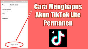 Check spelling or type a new query. Cara Menghapus Akun Tiktok Lite Permanen 100 Berhasil