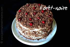 Foret Noire Dessert Foret Noire Alimentation