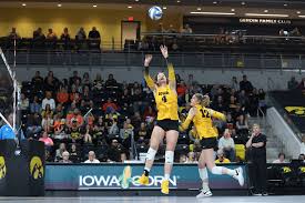 Iowa volleyball makes BTN debut