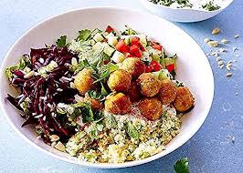 Orientalische Falafel Bowl Rezept In 2020 Salad Recipes Healthy Lunch Healthy Salad Recipes Chicken Salad Recipes