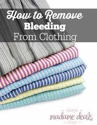 The best way to prevent your clothing from shrinking is to follow the instructions on the label carefully, keeping in mind what shrinks clothes. How To Remove Bleeding From Clothes Real Advice Gal