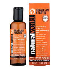3.7 out of 5 stars with 3 ratings. Brazilian Keratin Smoothing Therapy Hair Treatment Oil