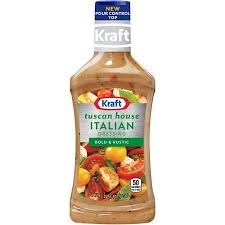 Kraft Tuscan House Italian Salad Dressing 16 Fl Oz Bottle Walmart Com Tuscan House Italian Salad Dressing Salad Dressing