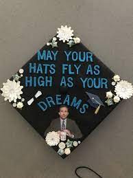 12 Graduation Cap Decorating Ideas For The Ultimate The Office Fan College Graduation Cap Decoration Graduation Cap Decoration Nurse Graduation Cap