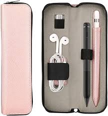 Timovo Case Fit Apple Pencil 2018 Release Pencil Holder Pu Leather Cover Fit Ipad Pro Pencil Apple Pencil 2 Ipad Pro Rose Gold Rose Gold Ipad Apple Ipad Case