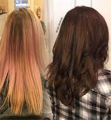 Color Correction Avoiding Orange Undertones Warm Brunette Finish Hair Color Orange Perfect Blonde Hair Tone Orange Hair