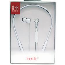 There is a wire linking the two speaking of sound: 1year Warranty Genius Beatsx By Dr Dre Beats X Wireless Bluetooth In Ear Headphones White New Shopee Singapore