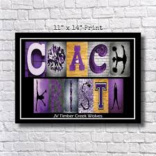 Cheer Coach Gift, Cheer Team Gift, Cheer Mom, Cheer Dad, Coach Sign,  Cheerleading Birthday Decor, Cheer Team Gifts, Senior Gifts, CLA4