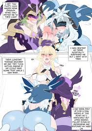 genshin impact, hoyoverse, mihoyo, series, cryo cicin mage (genshin impact)  - R34 Vault