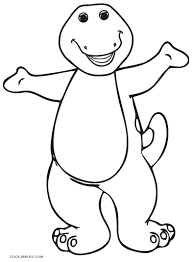 Maybe you would like to learn more about one of these? Free Printable Barney Coloring Pages For Kids