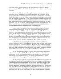 How bernie madoff fooled the world. Https Www Sec Gov Files Oig 509 Exec Summary Pdf