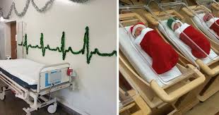We are looking for unique ideas for a float. 30 Hospital Christmas Decorations That Show Medical Staff Are The Most Creative People Ever Bored Panda