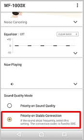 Customize sony headphones with a linkage function for this app to your liking. Change The Sound Quality Mode Setting On The Headphones Connect App Sony Usa