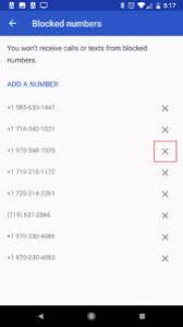 Blocking text messages on the handset applies restrictions to specific message sources i.e. Shortcuts To Unblock Numbers Plus Unlock Caller I D On Android