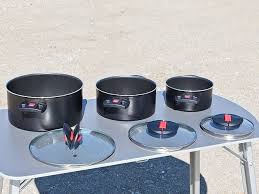 Plan a perfect and delicious outdoor escape. Brandrup Pot Set Click And Cook System With Non Stick Coating