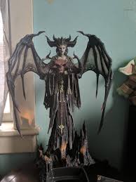 Wait no longer and feast your eyes upon lilith's embrace, modeled after the wings of lilith, daughter of hatred. It Finally Came In My Diablo 4 Lilith Statue Diablo