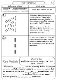 Diffusion and osmosis worksheet diffusion is the movement of particles from areas of higher concentration to areas of lower concentration. Gcse Biology Diffusion Osmosis And Active Transport Worksheet Pack Teaching Resources Biology Worksheet Cells Worksheet Teaching Cells