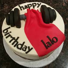 Pin By Lilia Garza On Jerrys B Day Fitness Cake Cake Fondant Cakes