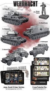 Huge, powerful and just a little bit broken. Company Of Heroes Board Game Kickstarter Bruckenkopf Online Com Das Tabletop Hobby Portal