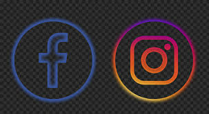 Is there a png for the facebook logo? Hd Facebook Instagram Neon Glowing Logos Icons Png Citypng