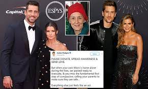 Aaron Rodgers Brother Jordan Reignites Family Feud On Twitter Daily Mail Online