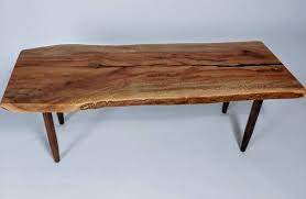 Live Edge Coffee Table Mid Century Modern Walnut Base Free Etsy In 2021 Mid Century Modern Coffee Table Mid Century Coffee Table Live Edge Coffee Table
