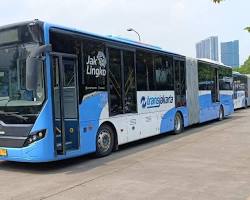 TransJakarta bus的圖片