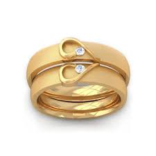 Shop For And Buy Couple Ring Online Chandra Diamond Jewelry Personalized Wedding Rings Gold Rings Couple Rings Gold