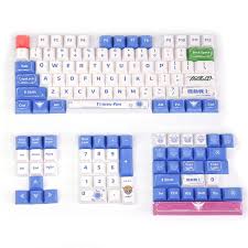The start of spring 2021 survey results now with a new site! Anime Keycaps Mechanical Keyboard Keycap Cherry Profile Pbt Dye Sublimation Key Caps For 61 64 84 104 Keyboards Aliexpress