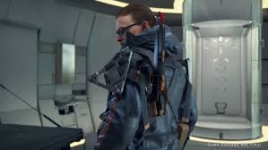 Gold hat · gold sam sunglasses · gold ludens mask sunglasses · gold armor plate · gold armor plate (level 2) · gold speed skeleton (level 1) . Death Stranding Heads To Pc June 2 On Epic Game Store And Steam Niche Gamer