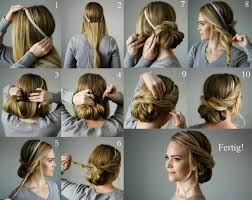 Lockere Hochsteckfrisuren Fur Jeden Anlass Ideen Und Anleitungen Haarband Frisur Anleitung Mittellange Haare Frisuren Einfach 20er Jahre Frisur