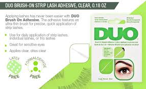 Are available in various types depending on the needs and preferences of the user. Amazon Com Duo Brush On Lash Adhesive With Vitamins A C E Clear 0 18 Oz Fake Eyelashes And Adhesives Beauty