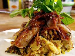 Bubble And Squeak With Sausages And Onion Gravy Recipe Bubble And Squeak Food Network Recipes Recipes